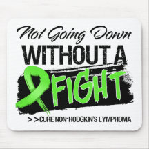 Not Going Down Without a Fight Non-Hodgkins Mousemat