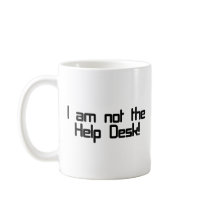 Not Help Desk Coffee Mug