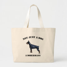 Not Just a Dog Canvas Bag