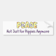 Not Just For Hippies Bumper Stickers