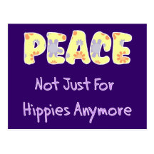 Not Just For Hippies Post Card