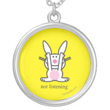 Not Listening Custom Necklace