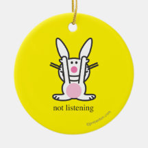 Not Listening Ornament