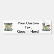 Not meddle black dragon head bumper sticker