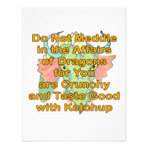 Not meddle orange dragon head custom invites
