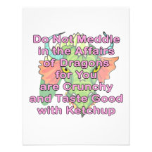 Not meddle pink dragon head custom invite
