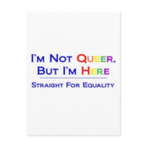Not Queer But Here Postcards