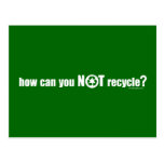 Not Recycle? Postcard