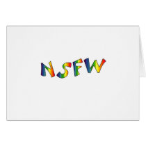 Not Safe For Work Cards