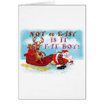 Not So easy Is it Fat Boy Greeting Card