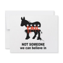 Not someone we can believe in invitations