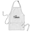 Not Taken Black aprons