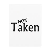 Not Taken Black
