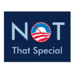 Not That Special (Obama) Postcard