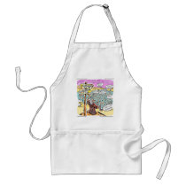 Not To Temptation? Funny Gifts Cards & Tees Apron