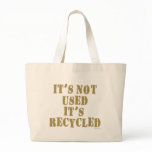 Not Used, Recyled bags