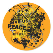 Not War Stickers