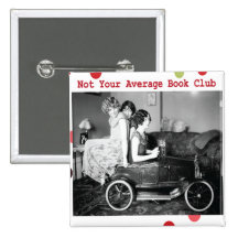 Not your average book club button