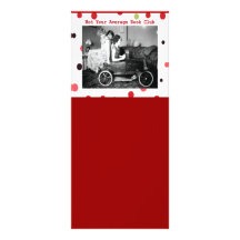 Not Your Average Book Club Marker Full Color Rack Card
