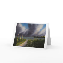 Note Card:  "Sailing to the Blue Peninsula"