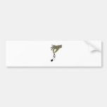 Note Drop Bumper Sticker