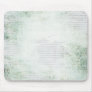 Note Paper Green Floral Mouse Pads