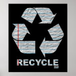 Notebook Recycle Poster posters