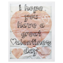 Notebook Valentine Flyer Design