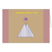 NOTECARD - Clothes Make The Woman...Really?
