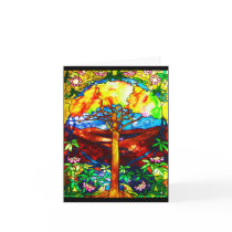Notecard-Stained Glass-Tiffany 5