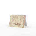Notecard - Vintage Wedding Lace