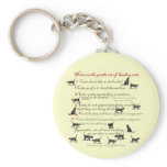 Notes on the Gentle Art of Herding Cats keychains