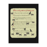 Notes on the Gentle Art of Herding Cats postcards