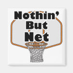 nothin but net basketball hoop fridge magnet