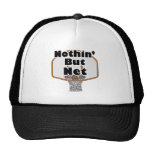 nothin but net basketball hoop trucker hat
