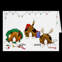 Nothin' Butt A Basset Christmas cards