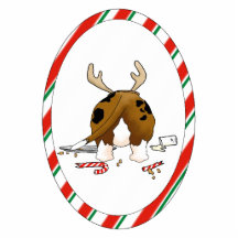 Nothin' Butt A Basset Christmas Ornament Photo Cutout
