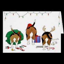 Nothin' Butt A Beagle Christmas cards