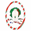 Nothin' Butt A Bichon Christmas Ornament photo sculptures