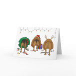 Nothin' Butt A Bloodhound Christmas cards