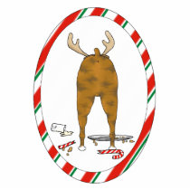 Nothin' Butt A Boxer Christmas Ornament