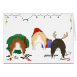 Nothin' Butt A Bulldog Christmas Cards