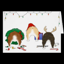 Nothin' Butt A Bulldog Christmas cards