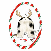 Nothin' Butt A Cocker Christmas Ornament Cut Out