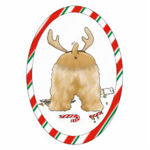 Nothin' Butt A Cocker Christmas Ornament Cut Outs