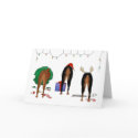 Nothin' Butt A Doberman Christmas cards