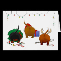 Nothin' Butt A Doxie Christmas cards