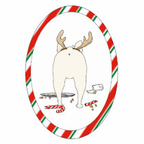 Nothin' Butt A French Bulldog Christmas Ornament