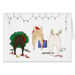 Nothin' Butt A Frenchie Christmas Card