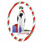 Nothin' Butt A Greyhound Christmas Ornament photo sculptures